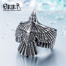 Load image into Gallery viewer, BEIER New Man&#39;s Unique  Stainless Steel Eagle Ring